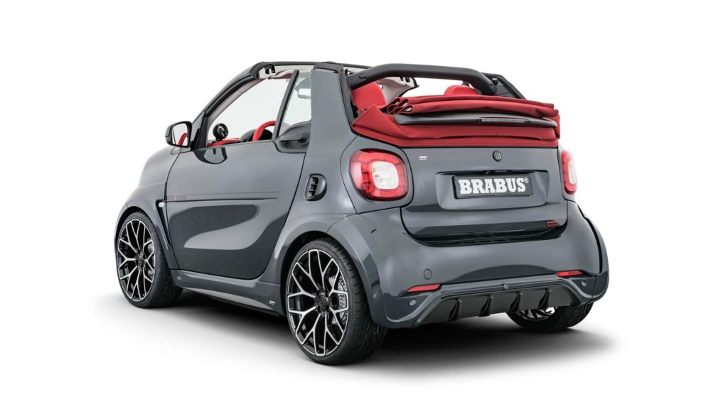 Smart Eq Fortwo Cabrio Gets Brabus S Shadow Treatment Autodevot