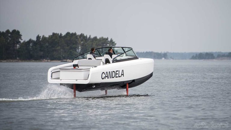 Polestar Batteries To Power Candela Electric Hydrofoil Boats Autodevot