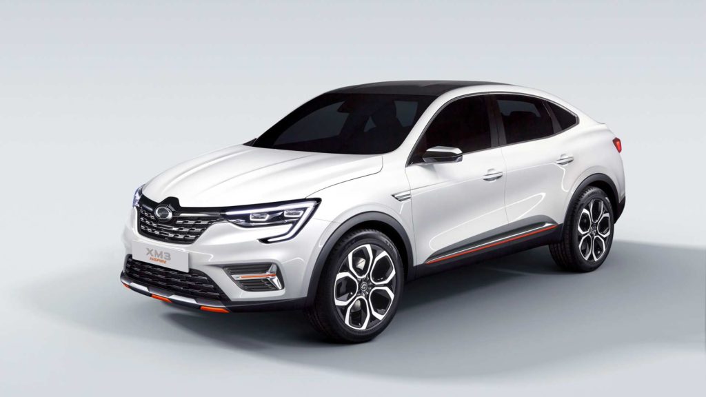 Renault korea samsung xm3