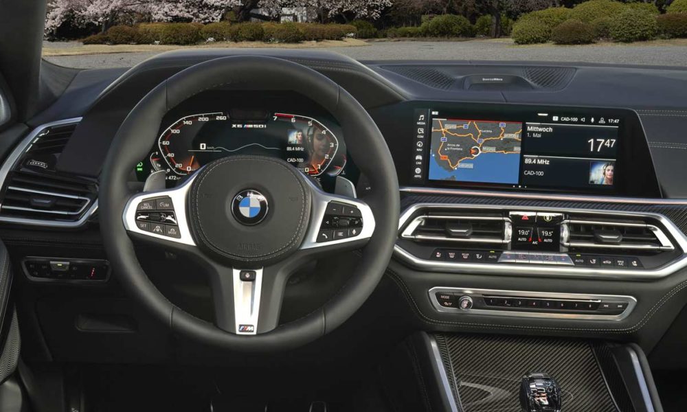 3rd-generation-2020-BMW-X6-Interior-Instrument-Cluster-Steering-Wheel