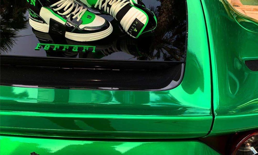 Ferrari green shoes online