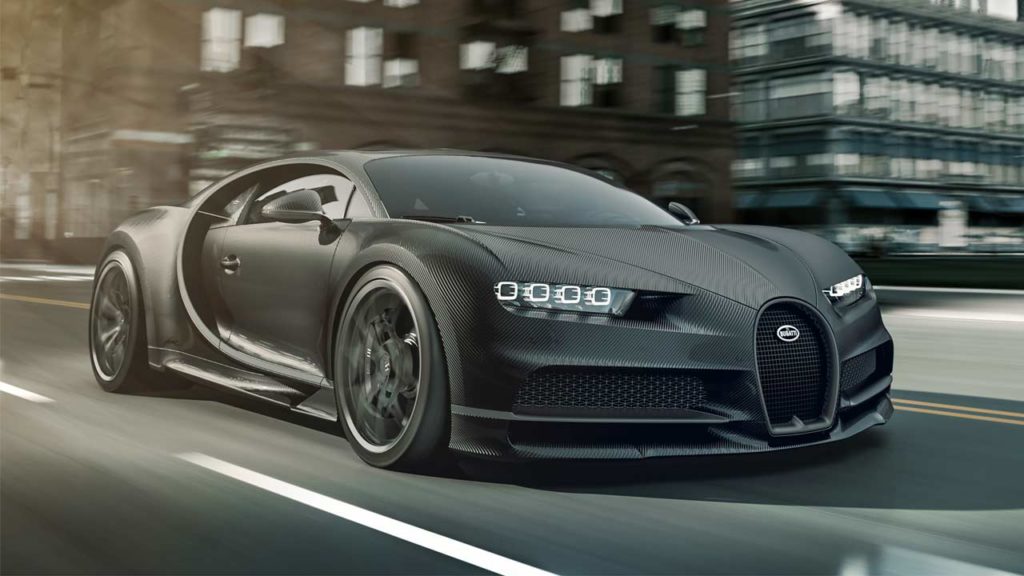 Bugatti chiron noire