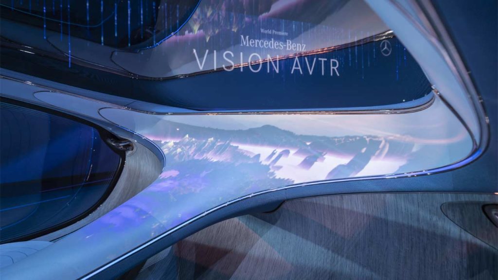 Mercedes Benz Vision Avtr Merges Human And Machine Autodevot