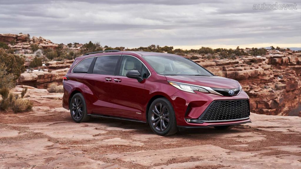 4th gen Toyota Sienna minivan debuts with hybrid powertrain - Autodevot