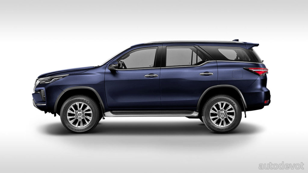 Toyota Fortuner gets a stylish facelift in Thailand - Autodevot