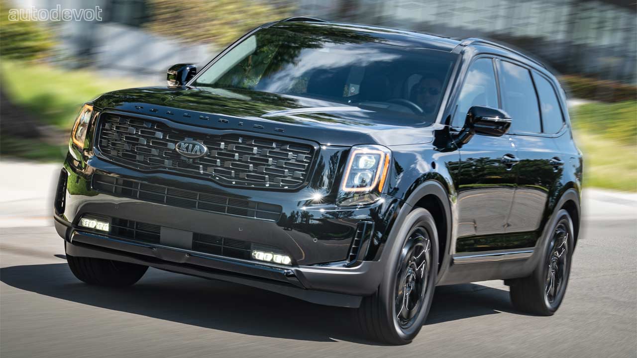 Kia Telluride gets a Nightfall Edition - Autodevot