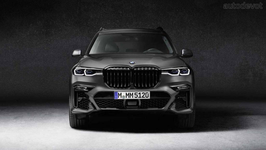 BMW X7 Dark Shadow Edition takes dark theme seriously - Autodevot