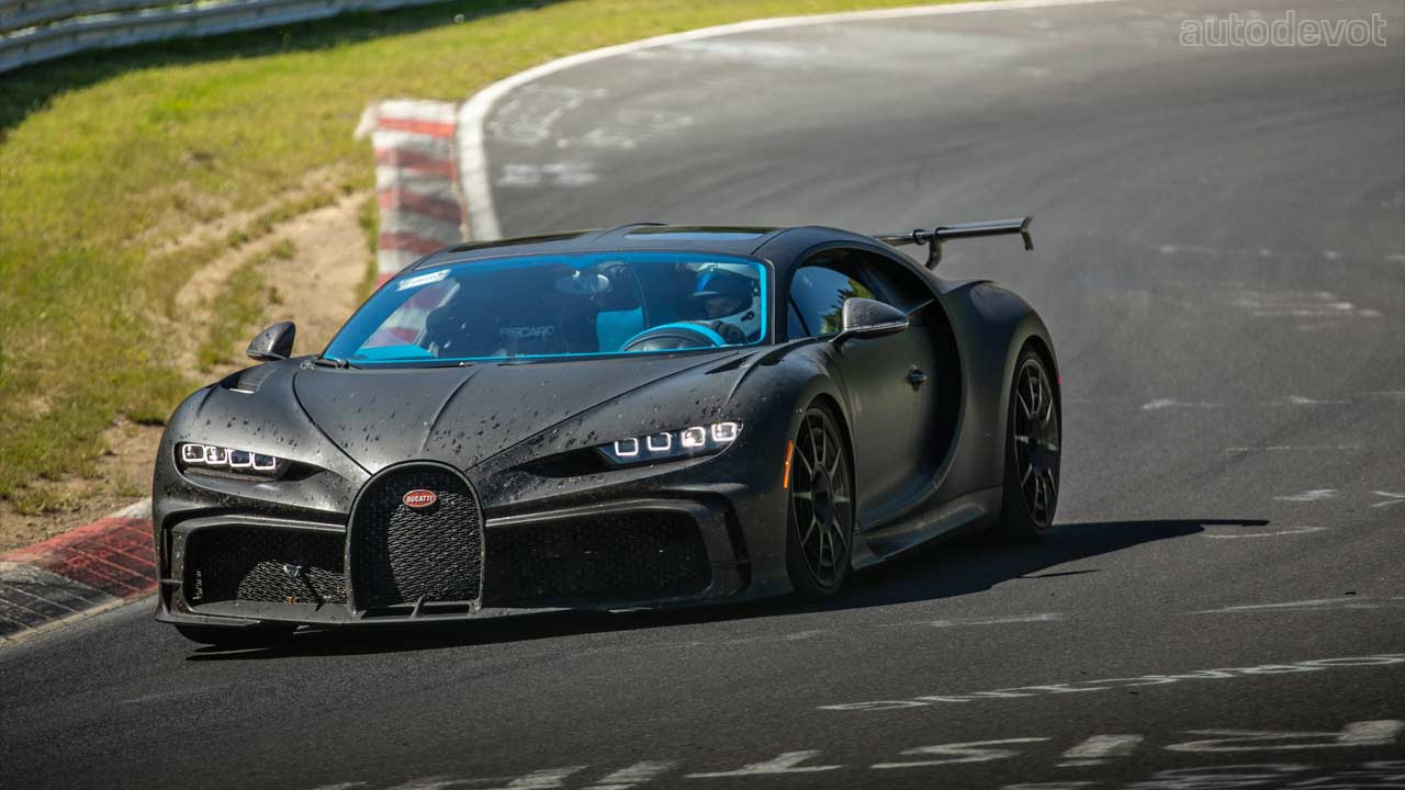 Bugatti Chiron Pur Sport gets fine tuning at Nürburgring - Autodevot