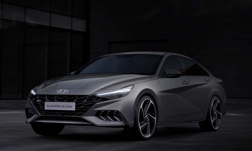 Renderings reveal Hyundai Elantra N Line exterior - Autodevot