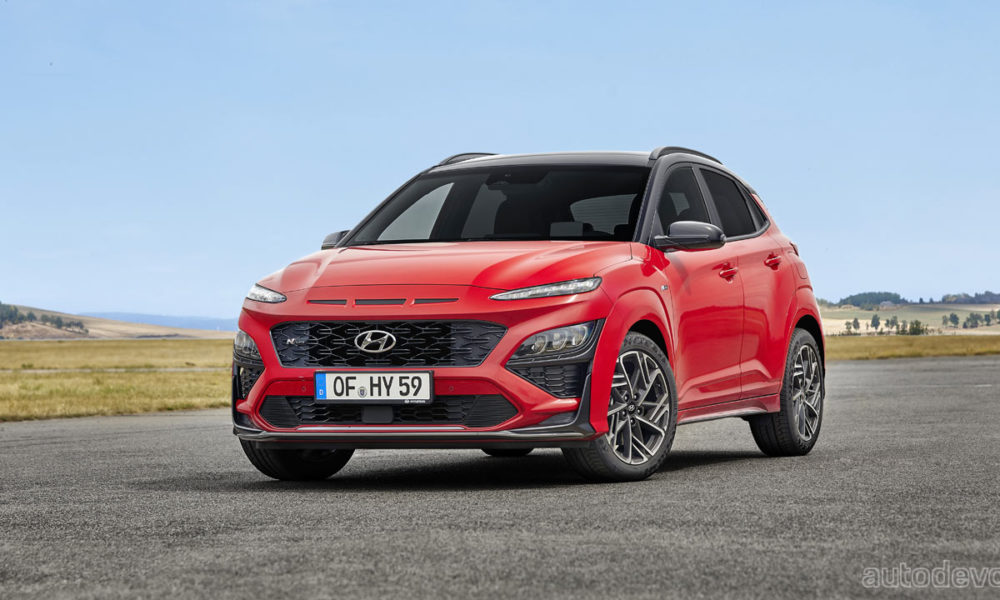 Refreshed Hyundai Kona debuts with a hot N Line trim - Autodevot