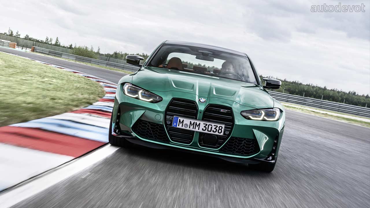 New Bmw M3 Sedan And M4 Coupe Debut With Grille Power And 6 Mt Autodevot