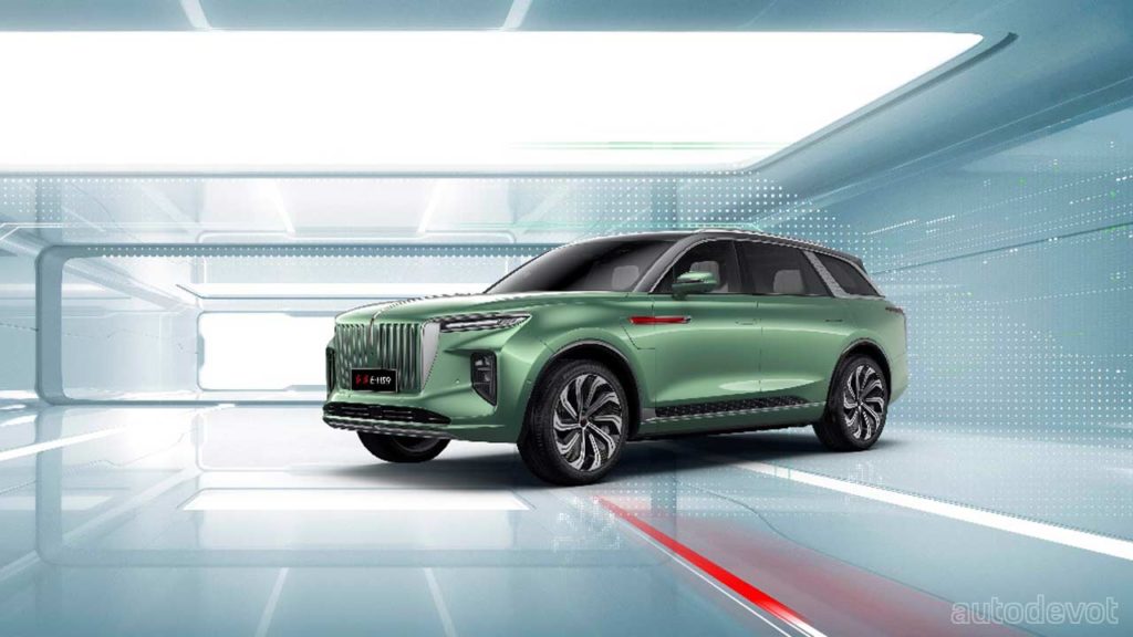 Hongqi E-HS9 is a new electric SUV from China with deep love for ...