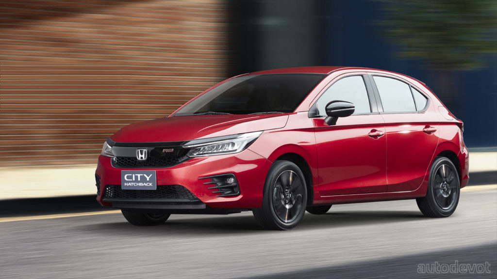 Honda City Hatchback Debuts In Thailand With A Hot-looking Rs Trim 