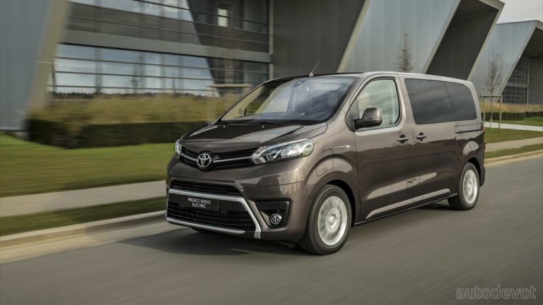 Toyota proace verso electric