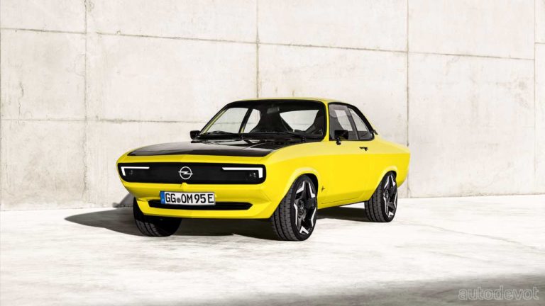 Opel manta electric