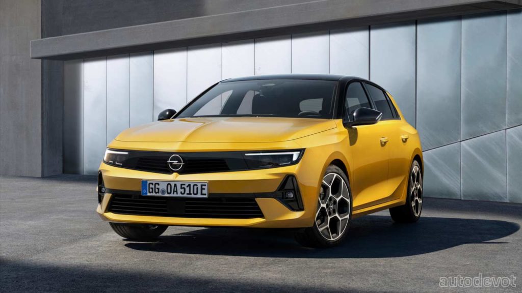 2022 Opel Astra debuts with electrified looks & Autobahnproof chassis ...