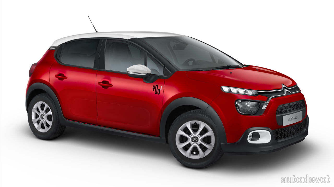 Citroën C3 YOU! special edition launched in France - Autodevot