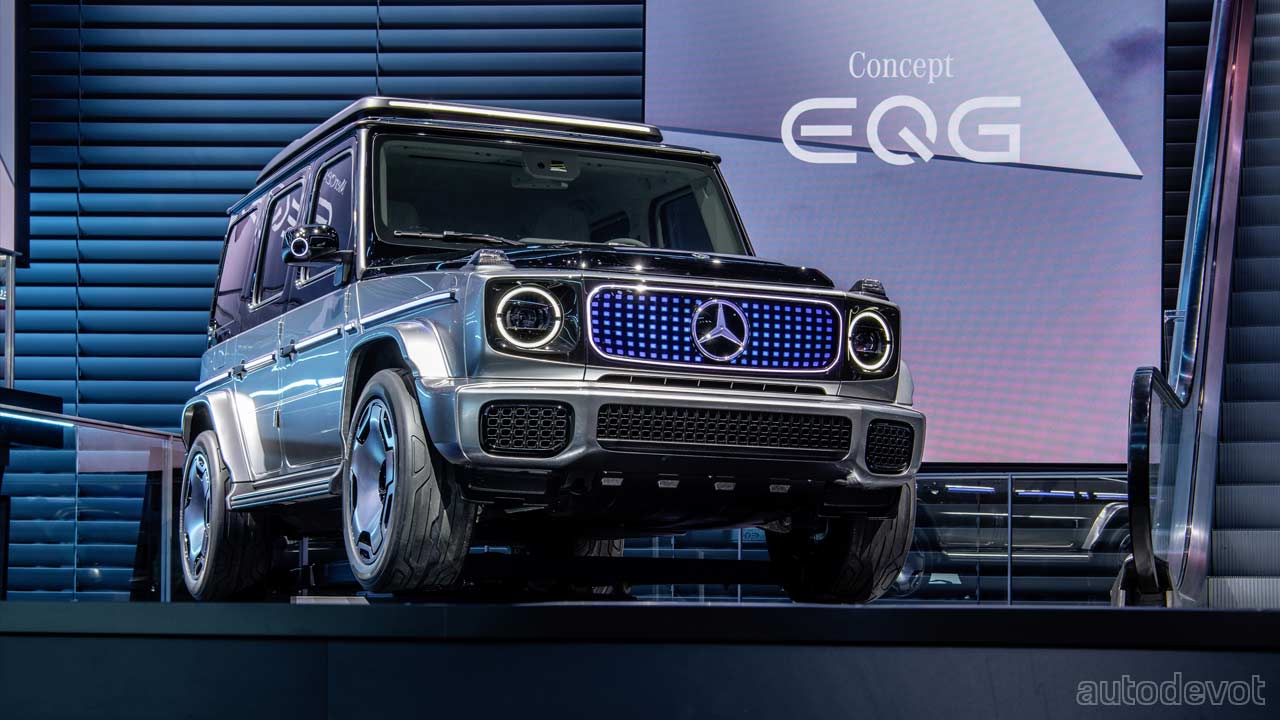 Mercedes-Benz Concept EQG debuts as a near-production study - Autodevot