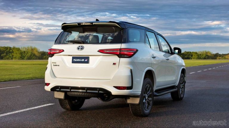 Toyota SW4 GR-S is a hot-looking Fortuner for Brazil - Autodevot