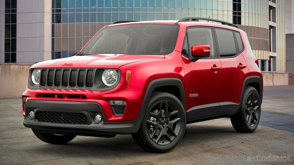 Jeep Renegade RED Special Edition launched in America - Autodevot