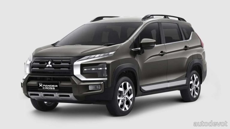 2023 Mitsubishi Xpander Cross debuts with new face & fresh interior ...