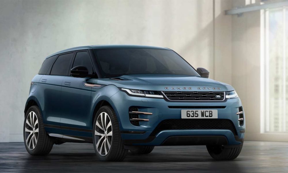 2024 Range Rover Evoque debuts with new LEDs and a new touchscreen