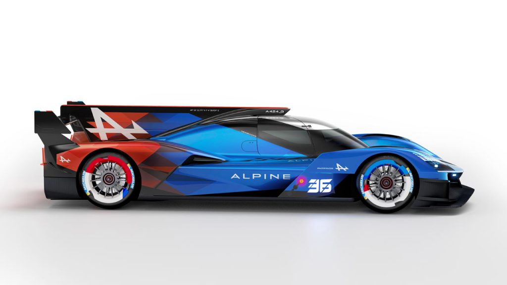 Alpine-A424-β-2024-Le-Mans-hypercar_side