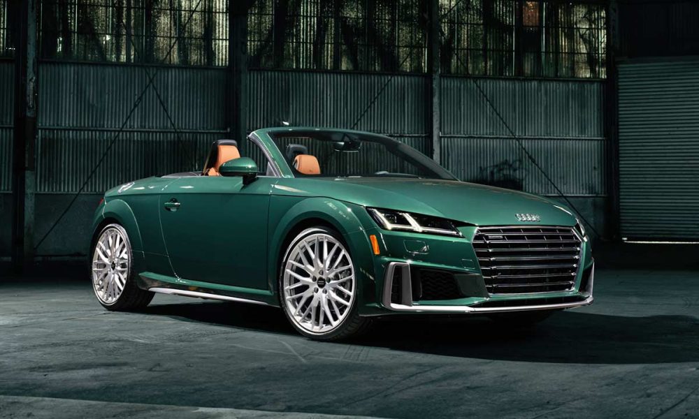 Audi TT Roadster Final Edition Bids Goodbye In Green & Gray - Autodevot