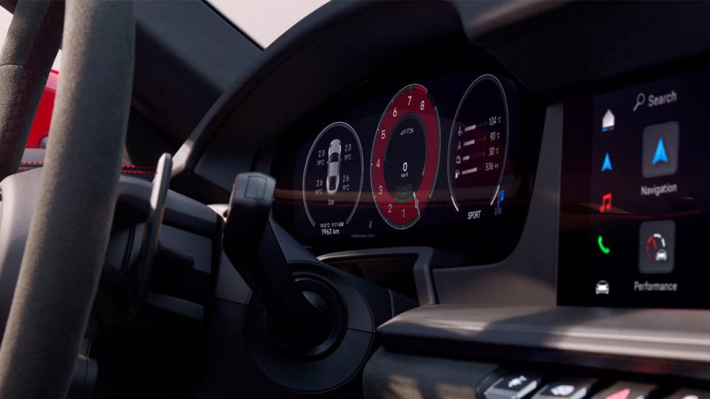 2025-Porsche-911-interior-digital-cluster